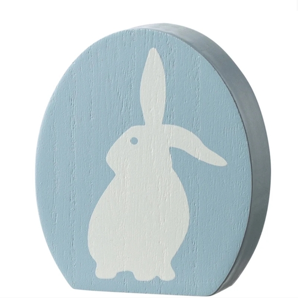 Homespun Easter 4-Piece Happy Easter Easel Sign Set - Picture 4 of 5